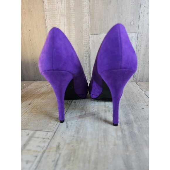 XAppeal Purple Jawbreaker Size 6 Microfiber Platform Stilleto  Pump - Picture 4 of 12